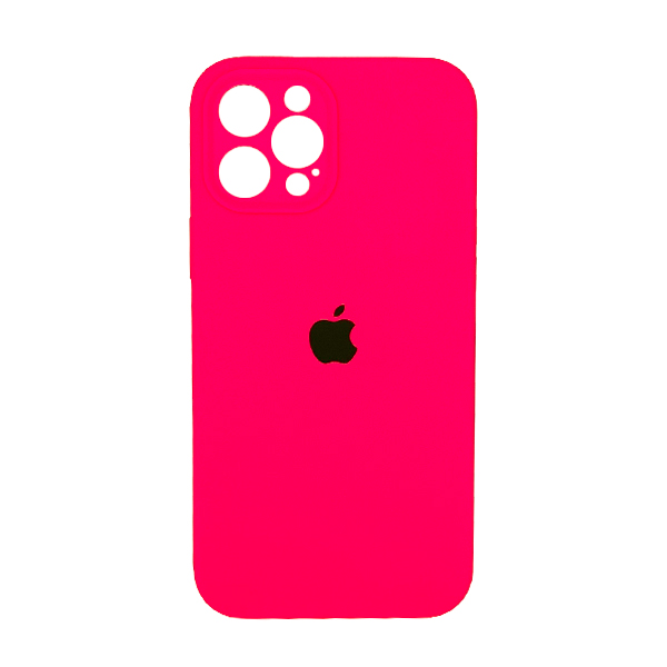 Чохол Soft Touch для Apple iPhone 12 Pro Ultra Pink with Camera Lens Protection Square