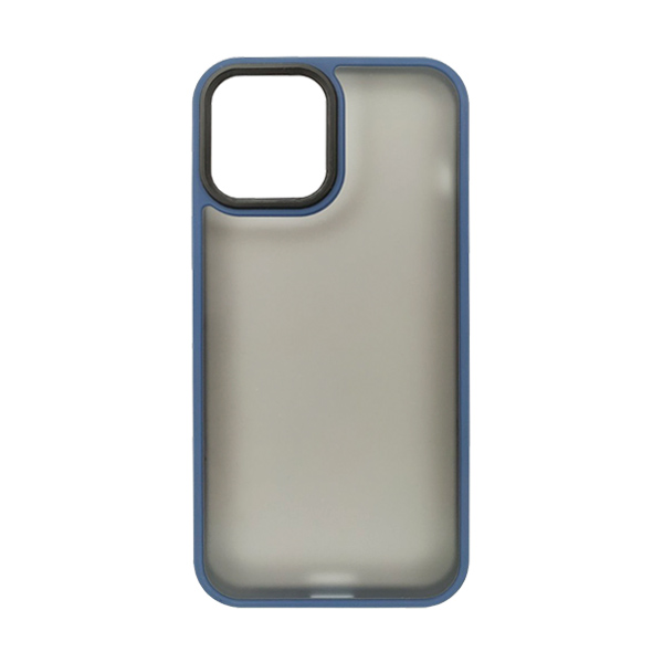 Чехол накладка Goospery Shadow Metal Buttons Case для iPhone12 Pro Max Dark Blue