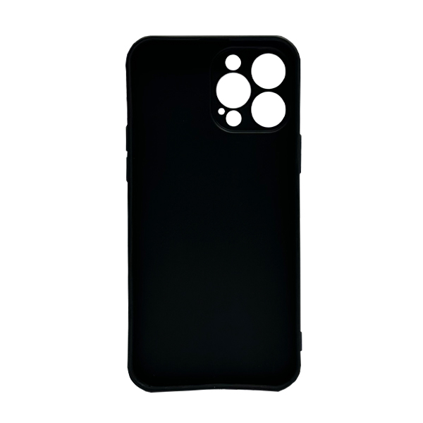 Original Silicon Case iPhone 13 Pro Max Black with Camera Lens