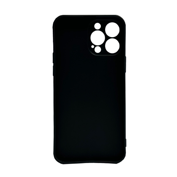 Чохол Original Silicon Case iPhone 12 Pro Black with Camera Lens