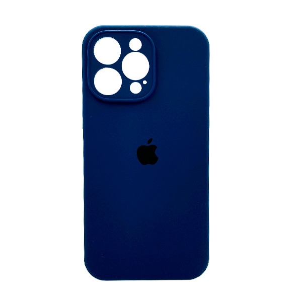 Чехол Soft Touch для Apple iPhone 12 Pro Max Deep Navy with Camera Lens Protection