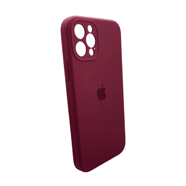 Чехол Soft Touch для Apple iPhone 12 Pro Max Plum with Camera Lens Protection