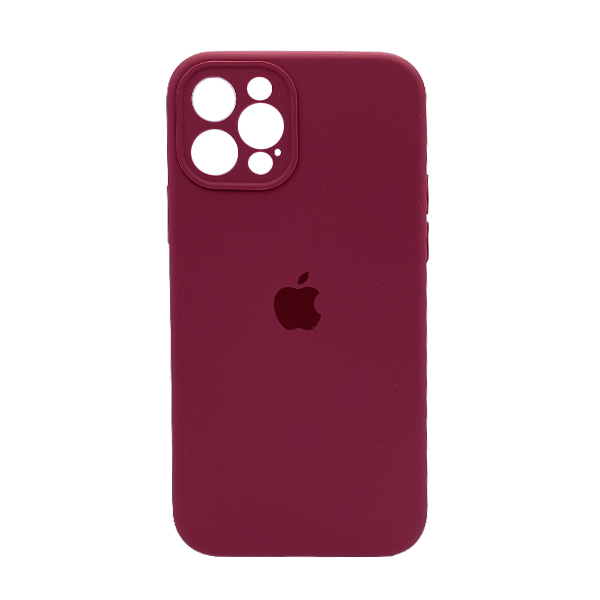Чехол Soft Touch для Apple iPhone 14 Pro Max Plum with Camera Lens Protection Square