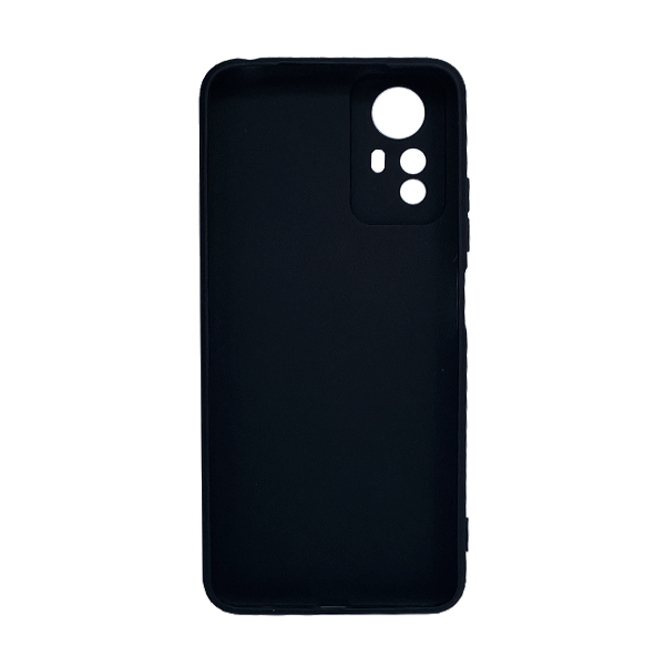 Original Silicon Case Xiaomi Redmi Note12S Black with Camera Lens