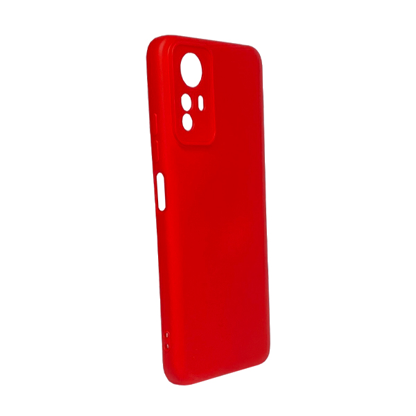 Чехол Original Soft Touch Case for Xiaomi Redmi Note12S Red with Camera Lens