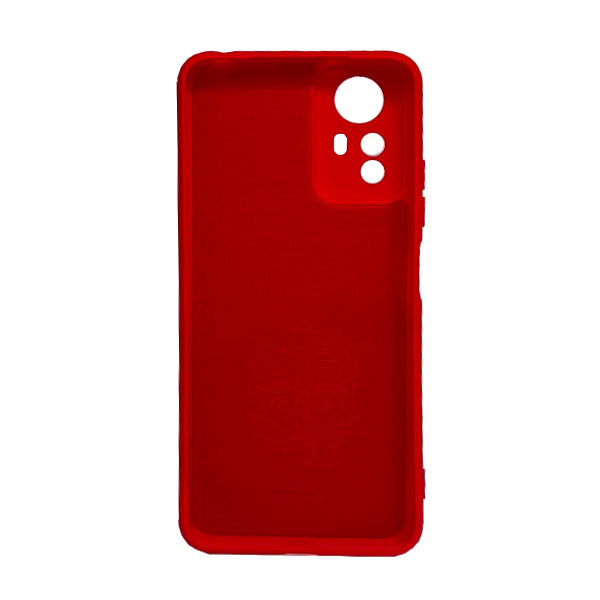 Чехол Original Soft Touch Case for Xiaomi Redmi Note12S Red with Camera Lens