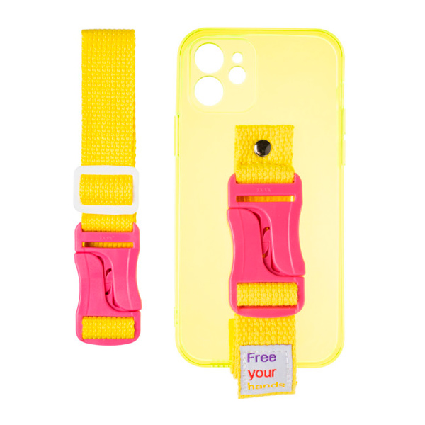 Чохол Free Your Hands Sport Case для iPhone 12 Yellow