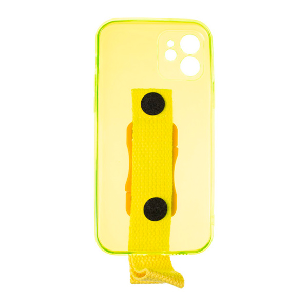 Чехол накладка Free Your Hands Sport Case для iPhone 12 Yellow