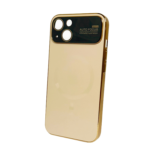 Чохол PC Slim Case for iPhone 14 with MagSafe Gold