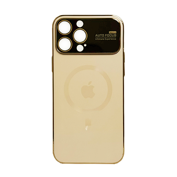 Чехол PC Slim Case for iPhone 13 Pro with MagSafe Gold