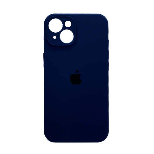 Чохол Soft Touch для Apple iPhone 13/14 Deep Navy with Camera Lens Protection Square