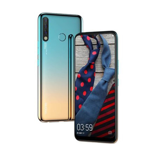 Tecno Camon 12 (CC7) 4/64Gb DualSim Sky Cyan (4895180750939) УЦЕНКА