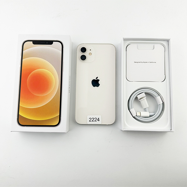 Apple iPhone 12 128GB White Б/У №2224 (стан 9/10)