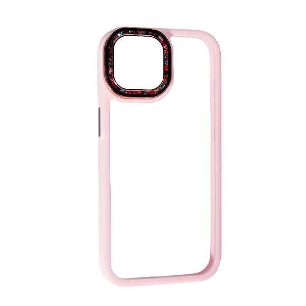 Чохол Swarovski New Case для iPhone 13/14 Pink Sand