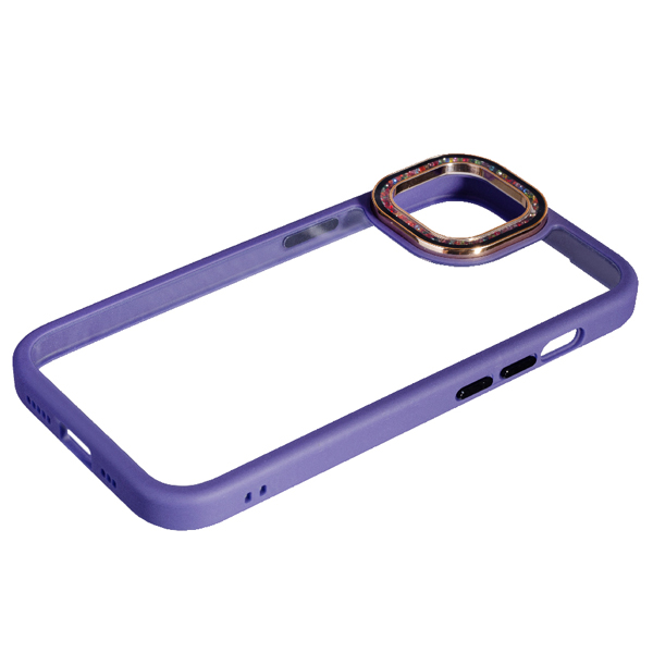 Чохол Swarovski New Case для iPhone 13/14 Purple