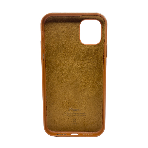 Чохол Leather Case для iPhone 11  Brown