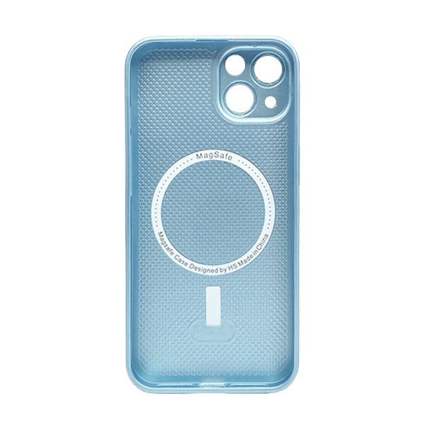 Чехол AG Glass Matte Case for iPhone 13 with MagSafe Blue