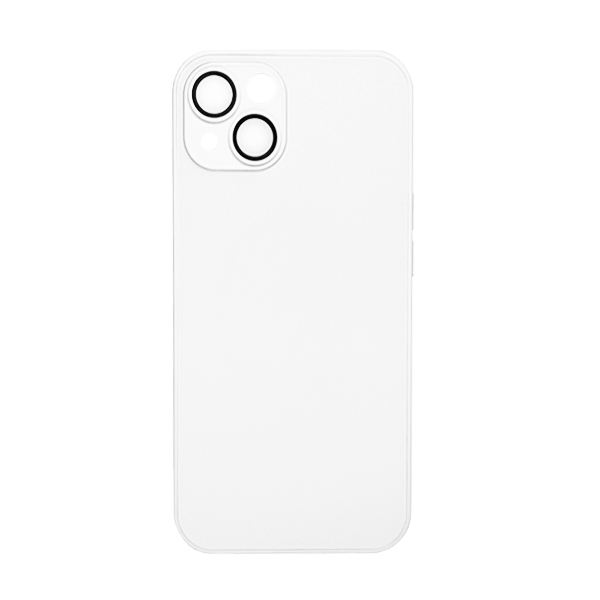 Чехол AG Glass Matte Case for iPhone 13 with MagSafe White