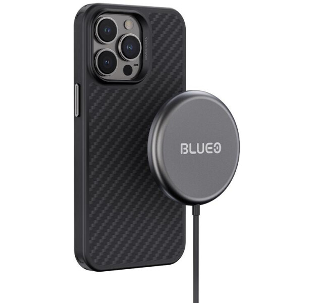 Чохол Blueo Aramid Fiber Anti-Drop Case for iPhone 13 Pro with MagSafe Black