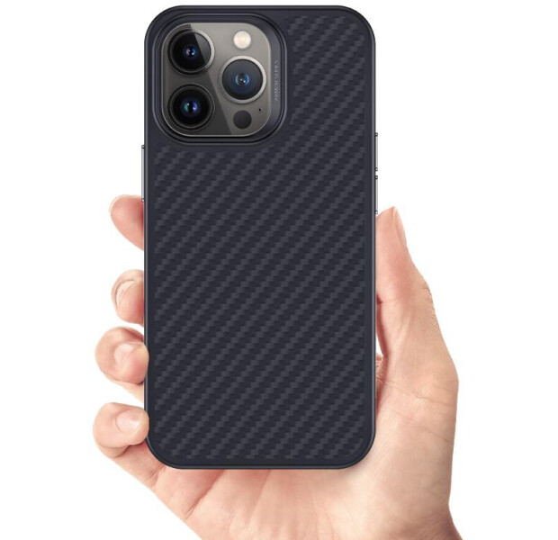 Чохол Blueo Aramid Fiber Anti-Drop Case for iPhone 13 Pro with MagSafe Black