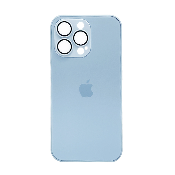 Чехол Aurora Glass Case for iPhone 13 Pro with MagSafe Blue