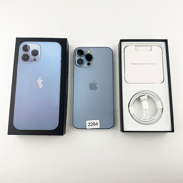 Apple iPhone 13 Pro Max 256GB Sierra Blue Б/У №2294  (стан 8/10)