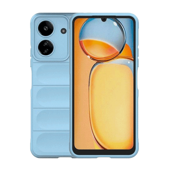 Чохол Cosmic Magic Shield for Xiaomi Redmi 13C/Poco C65 Light Blue with Camera Lens