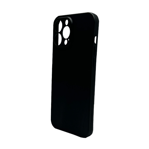 Original Silicon Case iPhone 13 Pro Max Black with Camera Lens