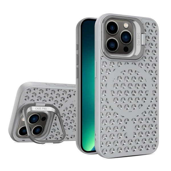 Чохол Silicon Colors Case iPhone 13 Pro Max with MagSafe Grey