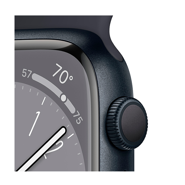 Смарт-годинник Apple Watch Series 8 41mm Midnight (MNP53) українська версія
