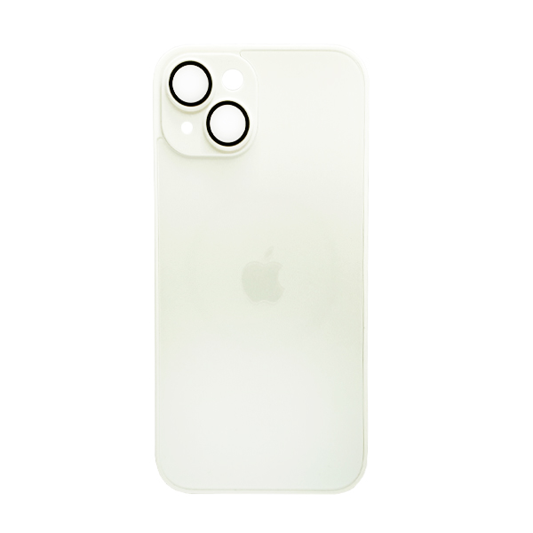 Чехол Aurora Glass Case for iPhone 14 with MagSafe Silver