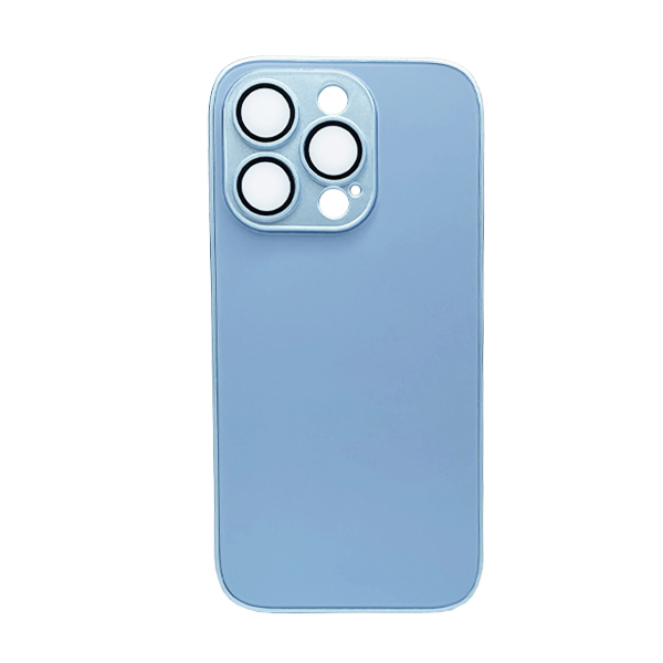 Чохол AG Glass Matte Case for iPhone 13 Pro with MagSafe Blue
