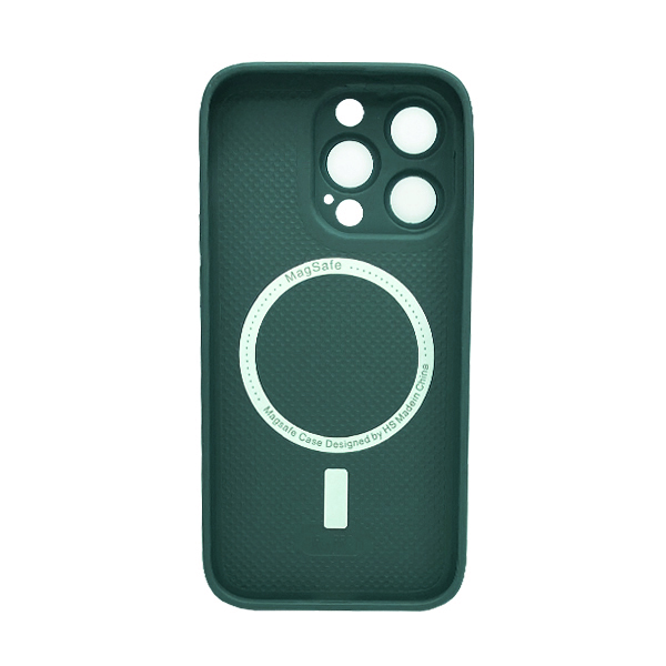 Чохол AG Glass Matte Case for iPhone 13 Pro Max with MagSafe Green