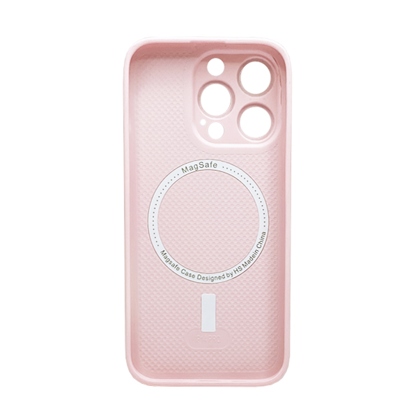 Чохол AG Glass Matte Case for iPhone 14 Pro Max with MagSafe Pink