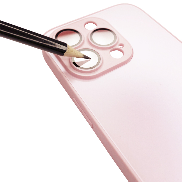 Чохол AG Glass Matte Case for iPhone 14 Pro with MagSafe Pink