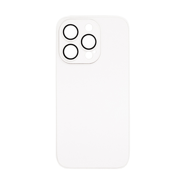 Чехол AG Glass Matte Case for iPhone 14 Pro Max with MagSafe White