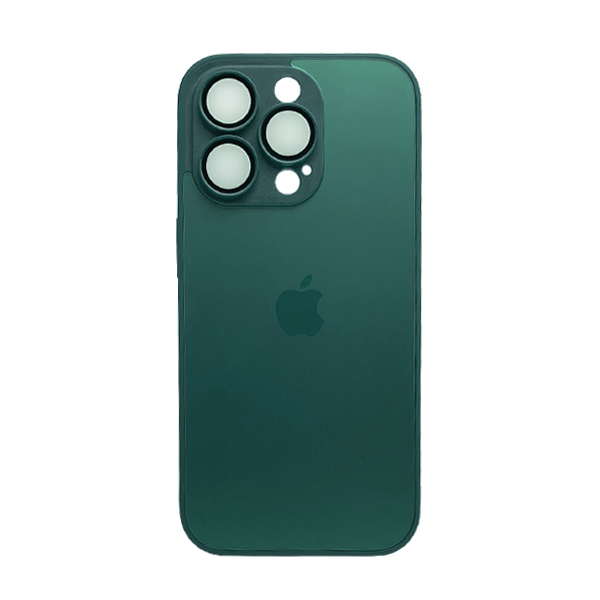 Чохол Aurora Glass Case for iPhone 14 Pro with MagSafe Green