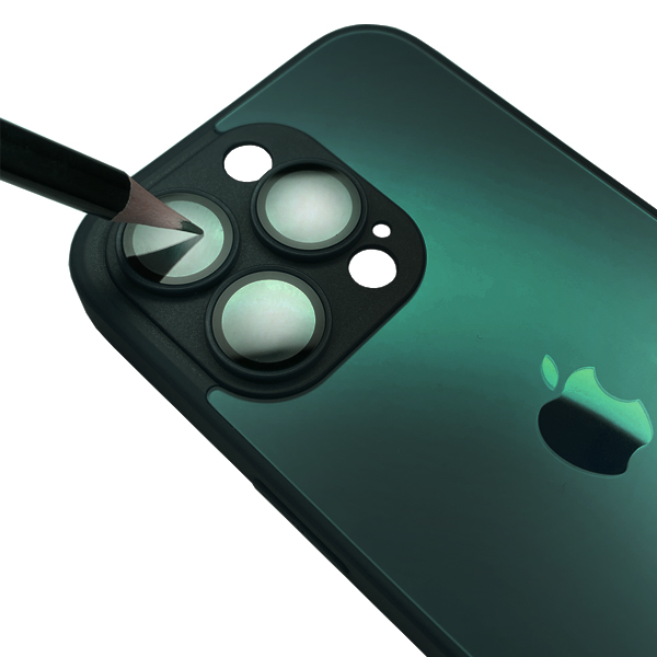 Чохол Aurora Glass Case for iPhone 14 Pro with MagSafe Green