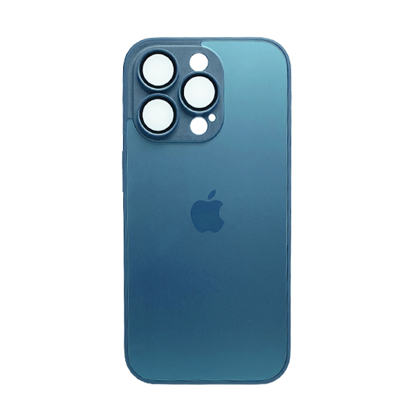Чохол Aurora Glass Case for iPhone 14 Pro with MagSafe Navy Blue