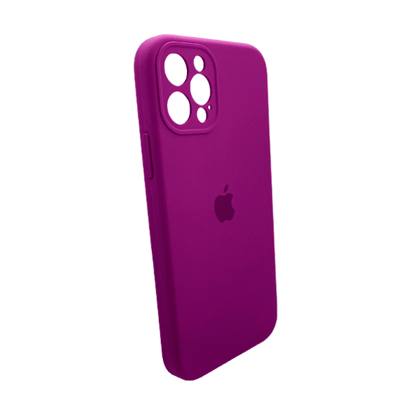 Чохол Soft Touch для Apple iPhone 14 Pro Purple with Camera Lens Protection Square