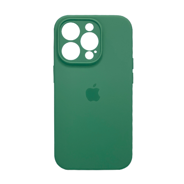 Чехол Soft Touch для Apple iPhone 14 Pro Pine Green with Camera Lens Protection Square