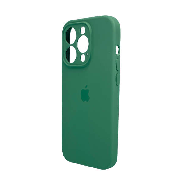 Чехол Soft Touch для Apple iPhone 14 Pro Pine Green with Camera Lens Protection Square