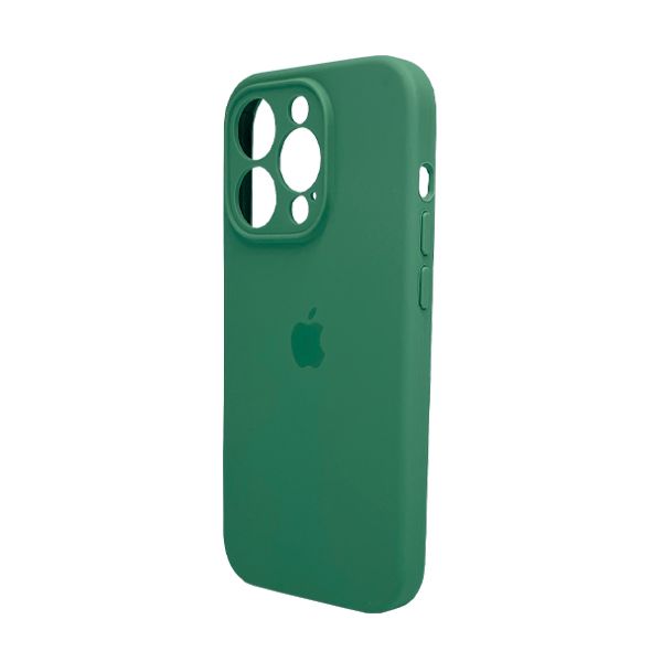 Чохол Soft Touch для Apple iPhone 15 Pro Pine Green with Camera Lens Protection