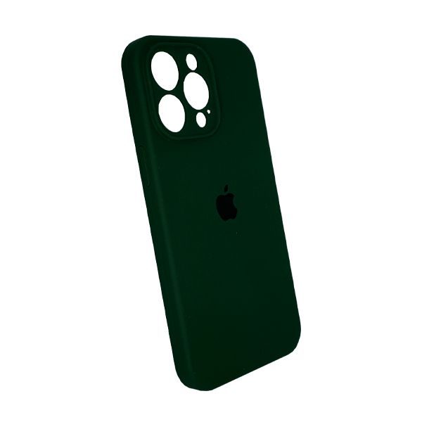 Чохол Soft Touch для Apple iPhone 15 Pro Army Green with Camera Lens Protection
