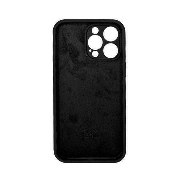 Чохол Soft Touch для Apple iPhone 15 Pro Black with Camera Lens Protection