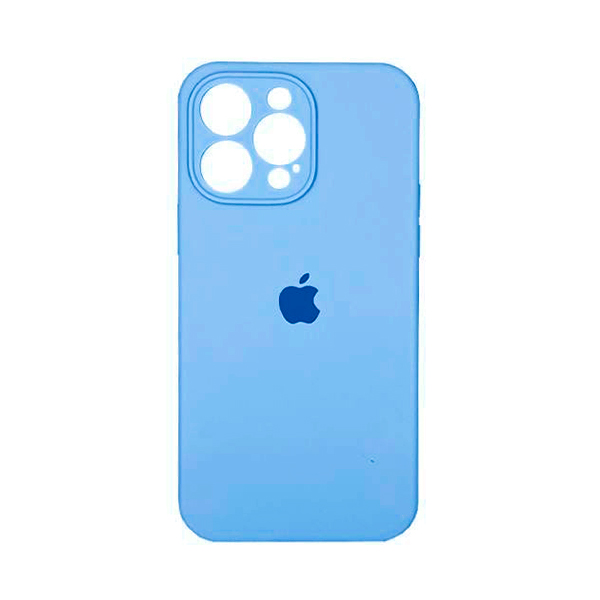 Чехол Soft Touch для Apple iPhone 15 Pro Max Cornflowers with Camera Lens Protection