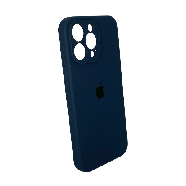 Чохол Soft Touch для Apple iPhone 14 Pro Max Midnight Blue with Camera Lens Protection Square