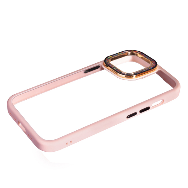 Чохол Swarovski New Case для iPhone 14 Pro Pink Sand