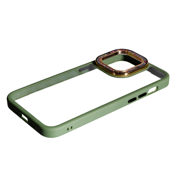 Чохол Swarovski New Case для iPhone 14 Pro Dark Green