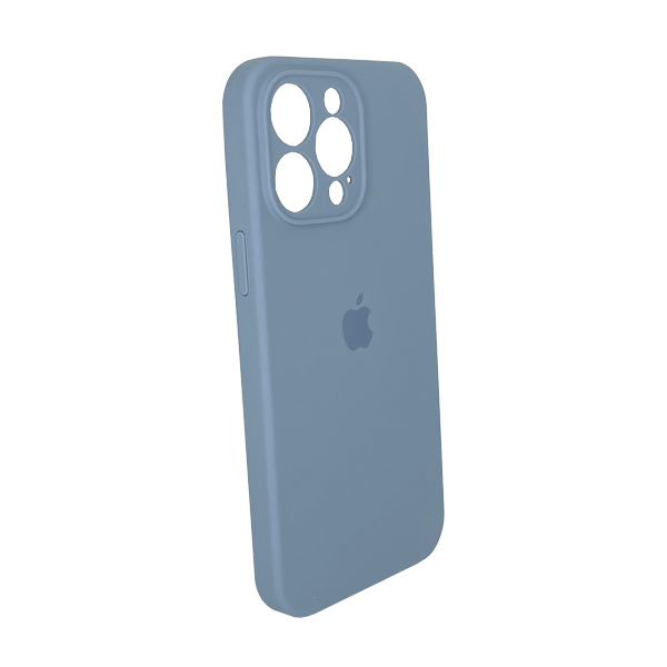 Чехол Soft Touch для Apple iPhone 14 Pro Max Lavender Gray with Camera Lens Protection Square
